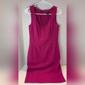 Elegant Ann Taylor Pink Sleeveless Dress
